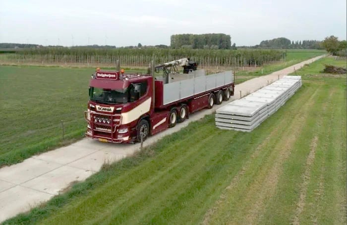 Chauffeur Frank: relaxte sfeer bij Hermes Beton